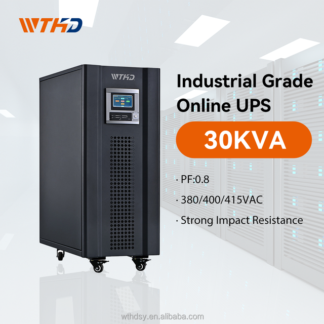 30KVA Industrial Online UPS Low Frequency Three-Phase Backup Power Supply High Efficiency Uninterruptible Power Supplies (UPS)