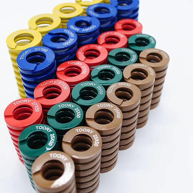 OEM manufacturer directly sells customized die spring, color customized spring