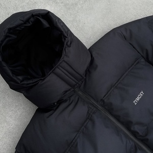 Winter Design Fashion Windproof Waterproof Coat Custom Puffer <b>Jackets</b> <b>for</b> <b>Men</b> Bomber Down Coat Detachable Hat Down <b>Jacket</b> <b>Men</b> - Product Image 2