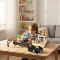 ACEBOTT NUEVO Kit Educativo de Fábrica Inteligente ESP32 IOT, Juguete de Aprendizaje Programable DIY, Kit de Construcción STEM de Ingeniería para Arduino