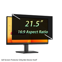 Filter Privasi Anti Spy untuk Monitor Desktop Dell 21.5 Inch 16:9 Permukaan Glossy & Matte Dua Sisi Filter Perawatan Mata Cahaya Biru