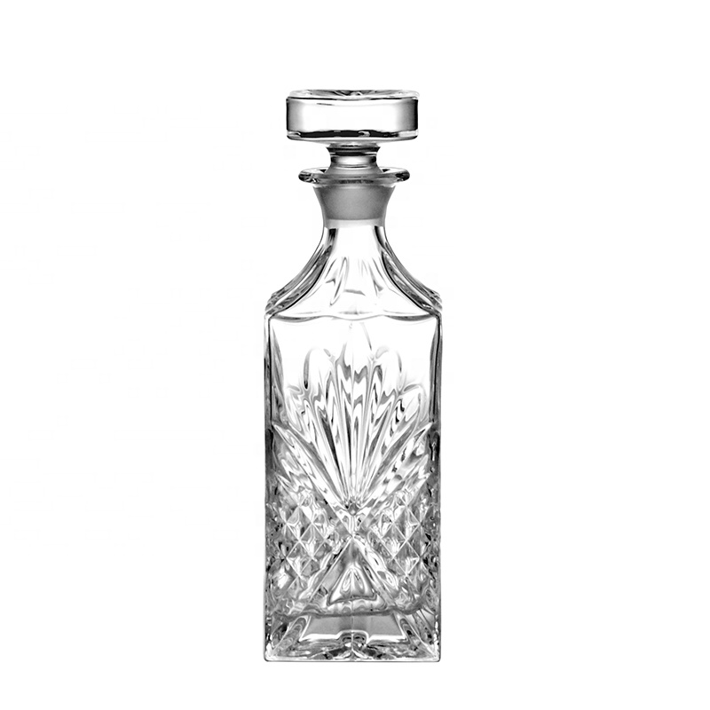 Хрустальный прозрачный стеклянный графин для вина N16, бутылка с волнистым узором, дизайн, Дублинская серия