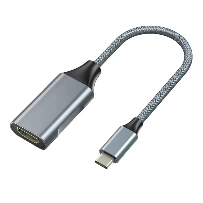 USB C to HD MI Adapter for Monitor, 4K HD MI to USB C for MacBook pro USB Type C to HD MI Cable for iPad air USBC to HDMI Dongle