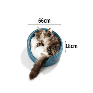 เตียงสัตว์เลี้ยงหนังแท้ทันสมัย |   เตียงนอนสัตว์เลี้ยงนุ่มสบายสำหรับแมวและสุนัขพันธุ์เล็ก ใช้ภายในอาคาร |   ผู้ผลิตเฟอร์นิเจอร์สัตว์เลี้ยงที่มีสไตล์แบบ OEM - Product Image 6