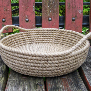 Panier tendance en corde de jute - Product Image 1