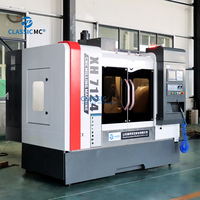 Offre Spéciale classique XH7124 Centre d'usinage vertical à 3 axes Petite machine Fresadora VMC Fraiseuse CNC avec Fanuc