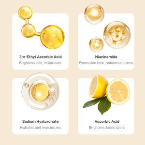 <span class=keywords><strong>C</strong></span> vitamini Radiance Serum parlatı<span class=keywords><strong>c</strong></span>ı nemlendirici Anti-Aging yüz bakımı organik Private Label cilt bakımı serumu kadınlar için - Product Image 6