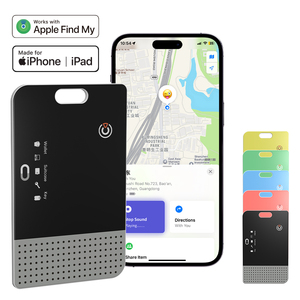 RSH Nuevo AirTag, Localizador de Carteras Recargable, Más Delgado y Pequeño, Certificado MFi, Buscador de Tarjetas, Localizador de Pasaportes para Apple - Product Image 1