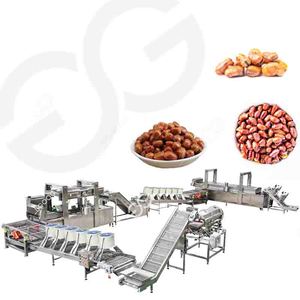 Nhà máy đậu phộng dây chuyền sản xuất chiên đậu phộng quy mô cao liên tục Muối rộng đậu đậu phộng dây chuyền chế biến - Product Image 1
