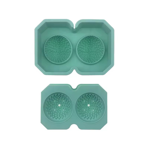 Moule à glaçons créatif en silicone à 2 cavités en forme de balle de <span class=keywords><strong>golf</strong></span>, écologique, flexible et durable, pour la fabrication de glaces - Product Image 3