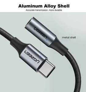 Cable USB C a 3.5mm <span class=keywords><strong>para</strong></span> Auriculares UGREEN, Adaptador <span class=keywords><strong>de</strong></span> <span class=keywords><strong>Audio</strong></span> USB C a 3.5 <span class=keywords><strong>para</strong></span> Xiaomi, HUAWEI, Oneplus, OPPO - Product Image 2