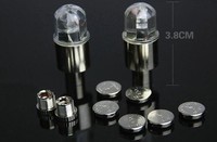 Luz LED Multicolor para Válvulas de Neumáticos con Batería para Auto, Moto y Bicicleta