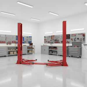 Pont élévateur hydraulique à deux colonnes, double vérin, neuf ou d'<span class=keywords><strong>occasion</strong></span>, 9000 lb/4000 kg/4t, hauteur de levage 2,8 m, capacité personnalisable, fabriqué en Chine - Product Image 1