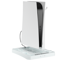 Support de charge vertical de refroidissement multifonctionnel pour PS VR2 et pour avec chargement rapide et rangement pour casque VR