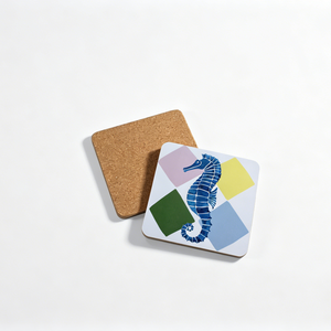 Sous-verre et set de table créatifs et colorés en fibres de bois de densité moyenne, <span class=keywords><strong>liège</strong></span> et bois, motif dessin animé, écologiques et isolants thermiquement - Product Image 4
