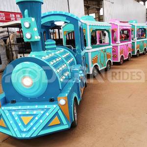รถไฟรางเลื่อนแบบย้อนยุคสำหรับเด็ก - สถานที่ท่องเที่ยวในสวนสนุกขนาดใหญ่สำหรับห้างสรรพสินค้าและสถานที่ท่องเที่ยวสำหรับนักท่องเที่ยว - Product Image 6