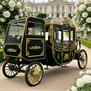 Avrupa Kraliyet Ailesi Elektrikli Külkedisi Bahçe At Arabası Prenses Arabası Düğün ve Turizm Kullanımı İçin - Product Image 2