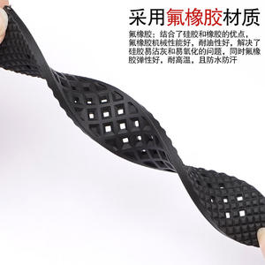 Correa de goma de flúor de cabeza plana para 5 Green <span class=keywords><strong>Submariner</strong></span> y para relojes inteligentes Huawei tamaños de 18/20/22/24mm en stock - Product Image 6