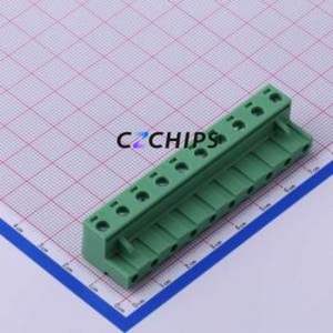 KF2EDGK-7.62-10P Plug-in Terminal Block P=7.62mm Connector ( Connector Type: Plug )( Construction: 1x10P )( Pitch: 7.62mm ) - Product Image 1