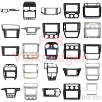 Pour VW Polo 2004-2011 voiture stéréo Radio Audio tableau de bord DVD CD Fascia plaque panneau cadre remplacement