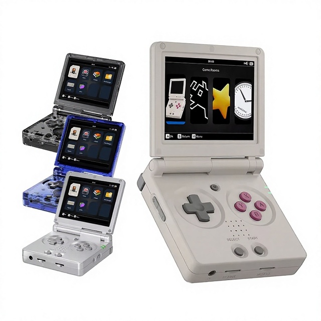 RG35XXSP Mini Retro Handheld Game Console Linux OS 3.5-inch IPS Screen 3300mAh Battery Supports -Out for Video Games