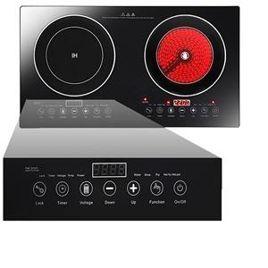 <span class=keywords><strong>Placa</strong></span> de Inducción Doble Integrada y de Sobremesa de 3500W con 2 Hornillas, Precio de Fábrica - Product Image 3
