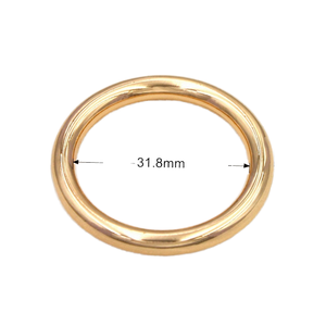 โอริงทำจากโลหะแบบมืออาชีพสำหรับกระเป๋าถือสายเชื่อมต่อหัวเข็มขัดอุปกรณ์เสริมกระเป๋าถือส่วนประกอบที่ทันสมัย - Product Image 1