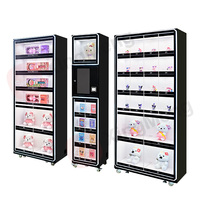 Distributeur automatique commercial à écran tactile pour casiers à prix, casier de récupération intelligent multi-compartiments pour salles d'arcade et commerces de détail