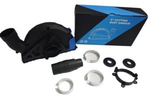 Cubierta antipolvo para amoladoras angulares de 4'', 4.5'' y 5'', compatible con aspiradoras - Product Image 1