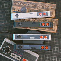 Personality Retro PBT Fami-com Keycaps Custom 3D Artisan 6.25u Spacebar Keycap for Mx Switch Mechanical Keyboard