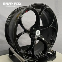 GRAYFOX Jantes forgées personnalisées noires 18 19 20 21 5x110 5x114.3 pour Lfa Romeo Giulietta Giulia 159 Brera Spyder Stelvio Tonale