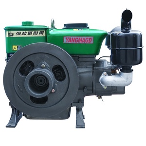 18 PS Einzylinder 4-Takt Wassergekühlter Kickstart-Dieselmotor für Landwirtschaft und Marine - Product Image 3