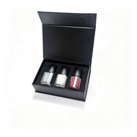Boîte d'emballage cadeau magnétique en carton rigide EVA avec insert en mousse EVA, logo personnalisé, vente en gros