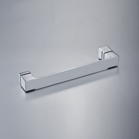 Poignée de salle de douche en acier inoxydable Hydrorelax-Poignée de porte coulissante en verre de type L et de type O pour salle de bain