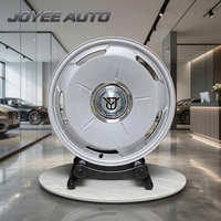 Jantes en alliage forgé sur mesure, 1 pièce, argentées, pleine face, Aero Disc, 20, 21, 22 pouces, 5x112, 5x114.3, 5x120 pour Mercedes Maybach Classe S