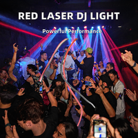 Módulo de Láser Rojo de Haz Grueso de 100mW, Profesional para DJ, Discotecas, Fiestas, Escenarios, RGB 515-540nm, Luces Brillantes para KTV y Bares, Garantía de 3 Meses