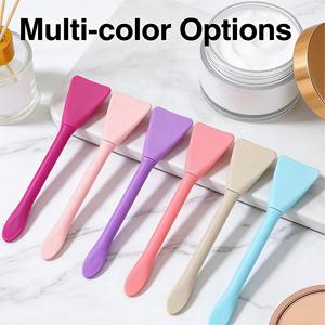 Brocha Aplicadora de Mascarillas Faciales Profesional de Doble Cabeza, Silicona Suave, Forma Plana, Fácil de Limpiar - Product Image 5