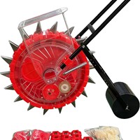 Semoir manuel multifonctionnel à poussée manuelle, excellent pour le semis de maïs, de riz, neuf, utilisé dans l'agriculture, semoirs, transplanteurs, 1 an