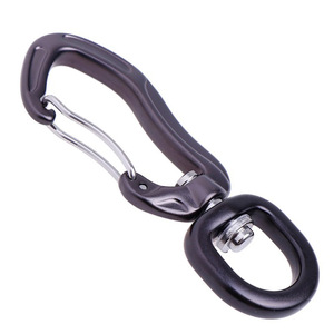 Mousqueton Z&W 75 mm pour la sécurité en escalade et activités de plein air – Équipement de fixation rapide - Product Image 3