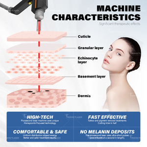 2025 nóng bán TGA được phê duyệt Pico Laser Nd Yag Q Switched xách tay 532 755 1064 1320nm picosecond Laser loại bỏ hình xăm máy - Product Image 5