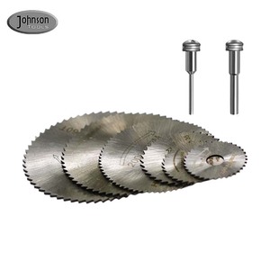 7 pièces en <span class=keywords><strong>acier</strong></span> scie disque roue Mini lames de coupe perceuse rotative lames de scie pour <span class=keywords><strong>Dremel</strong></span> Fordom perceuses outils rotatifs - Product Image 1
