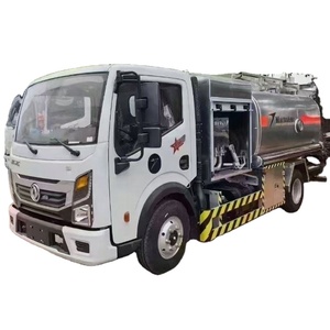 รถบรรทุกน้ำมันเชื้อเพลิงสำหรับเติมน้ำมันเครื่องบิน ดงเฟิง 4x2 8000 ลิตร สำหรับเติมน้ำมันเครื่องบินแบบเจ็ท - Product Image 4