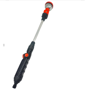 Baguette <span class=keywords><strong>d</strong></span>'<span class=keywords><strong>arrosage</strong></span> de jardin télescopique à longue poignée en métal <span class=keywords><strong>professionnel</strong></span> tête rotative tuyau buse pulvérisateur pistolets à eau Premium - Product Image 2