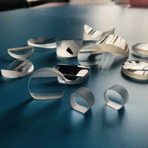 광학용 석영 용융 실리카 KY-1 평면 오목 원통 렌즈 - Product Image 4