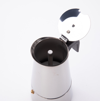 Cafetière italienne à pression pour 2/4/6/9 tasses, cafetière à expresso, cafetière en acier inoxydable, cafetière Moka