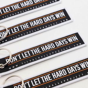 Porte-clés en tissu avec citation inspirante personnalisée pour la motivation personnelle et les rappels quotidiens - Product Image 3