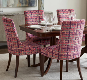 Tela de Tapicería con Estampado de Rayas Geométricas, Terciopelo Holandés, Satén, Lino, Lona, Terciopelo Matty Celosia por Metro para Decoración del Hogar - Product Image 1