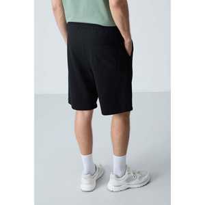 Shorts en coton pour homme Tommylife, coupe standard, noir, taille S, respirant, vêtements décontractés - Product Image 3