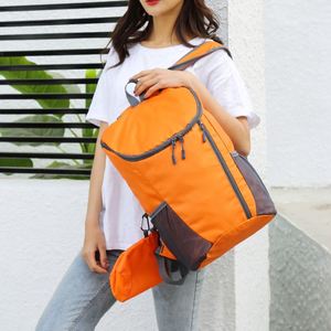 Hot Selling <b>Lightweight</b> Sports <b>Backpacks</b> Large Capacity Outdoor Bag Folding Waterproof Unisex Travel <b>Backpack</b> With Logo - Product Image 3