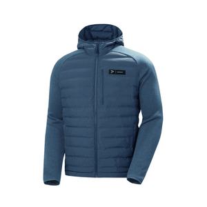 Vente en gros OEM ODM – Manteau d'hiver pour homme avec fermeture éclair, doudoune matelassée en duvet de canard, style mode - Product Image 3